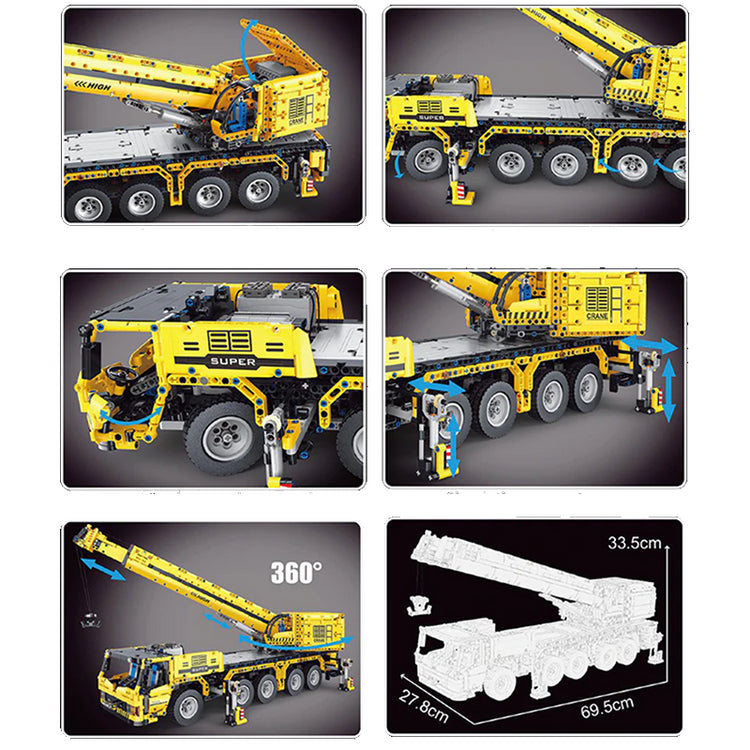 Remote Controlled Crane 3710pcs - ENBRIC