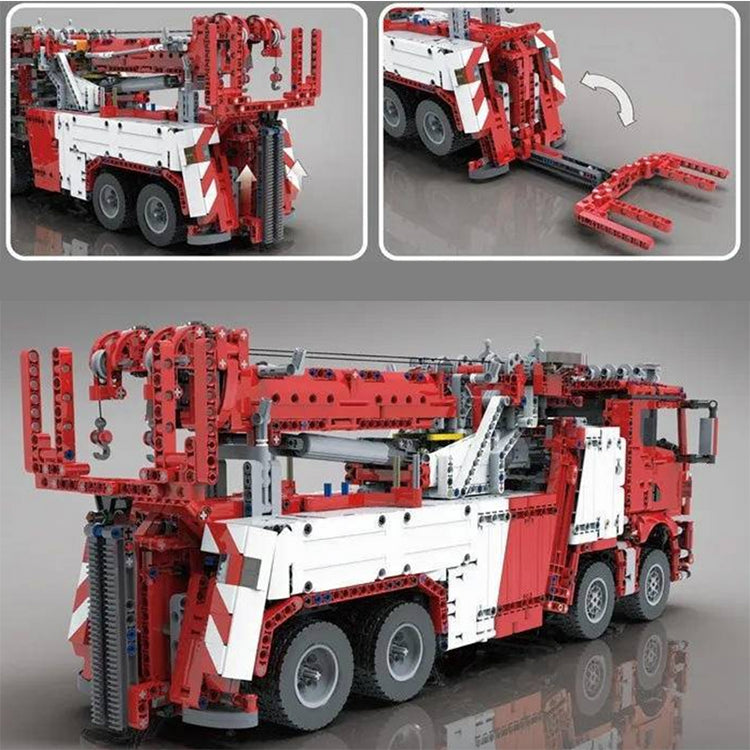 Remote Controlled Fire & Rescue Truck 4419pcs - ENBRIC