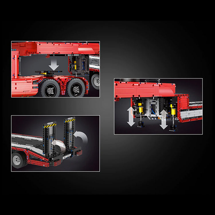 Remote Controlled Truck With Trailer 8193pcs - ENBRIC