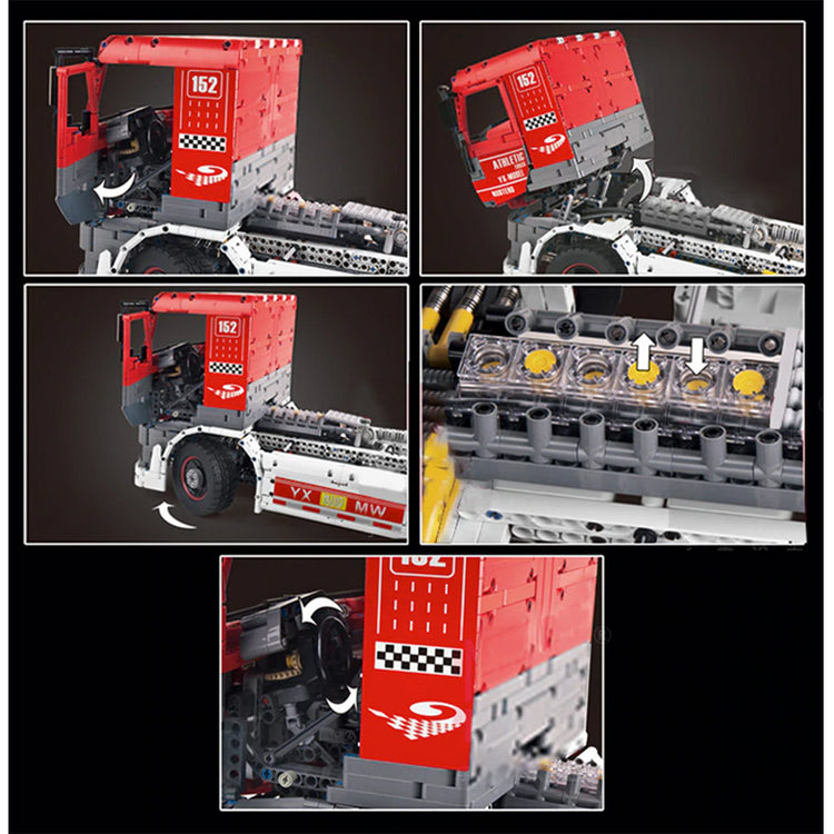 Remote Controlled Race Truck 2638pcs - ENBRIC