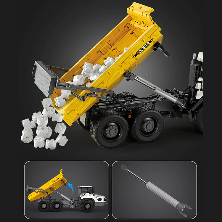 Articulated Dump Truck 3066pcs - ENBRIC