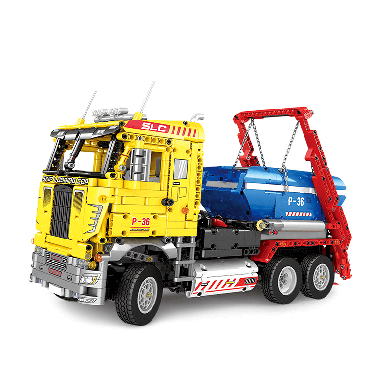 Remote Controlled Skip Dump Truck 1917pcs - ENBRIC