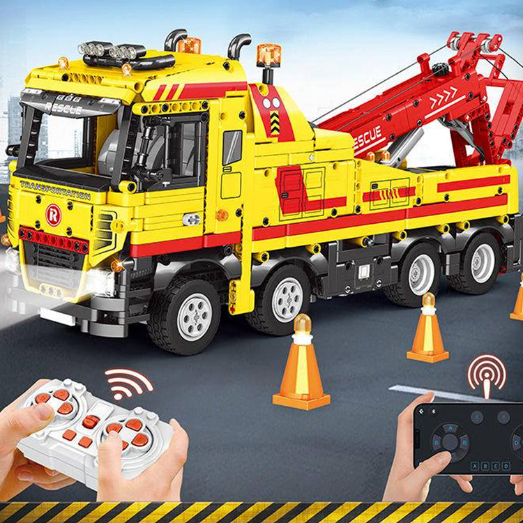 Remote Controlled Tow Truck 1909pcs - ENBRIC