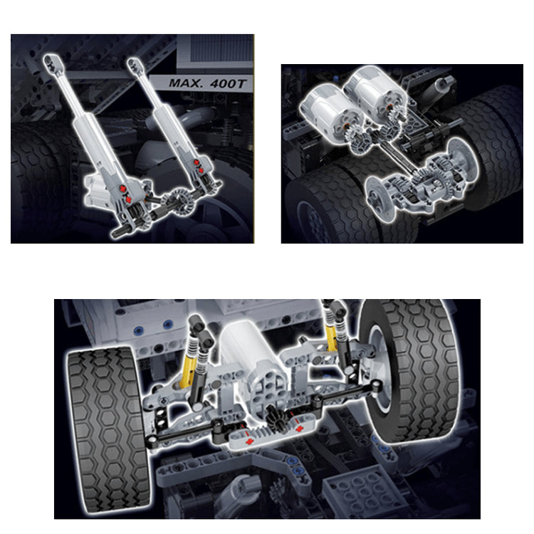 Remote Controlled Mining Truck 1382pcs - ENBRIC