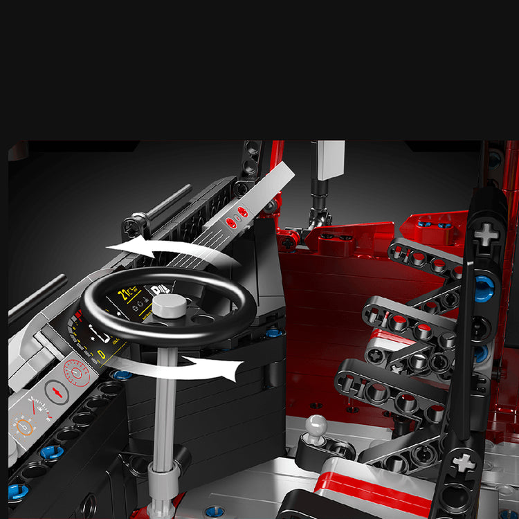 Remote Controlled Truck With Trailer 8006pcs - ENBRIC