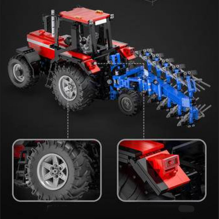 Remote Controlled Plowing Tractor 1675pcs - ENBRIC