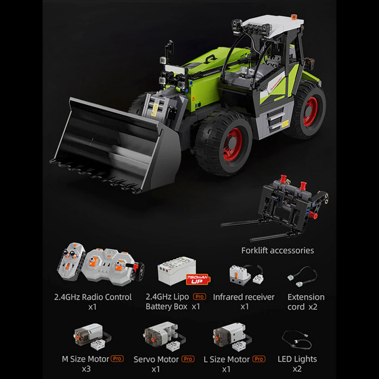 Remote Controlled Loader 1469pcs - ENBRIC