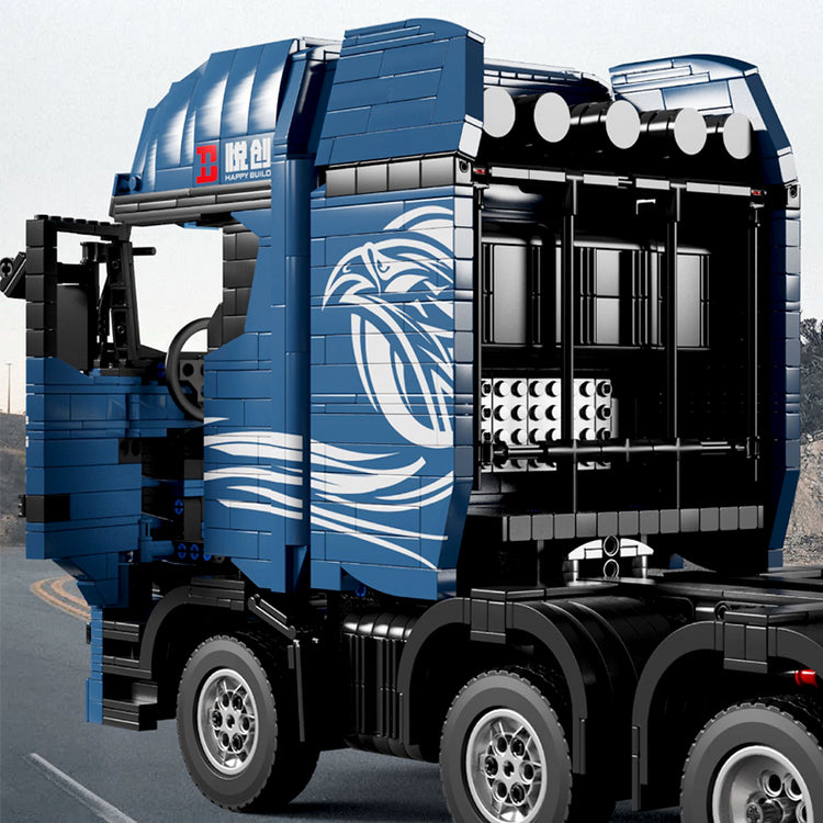 Remote Controlled Truck With Trailer 4458pcs - ENBRIC