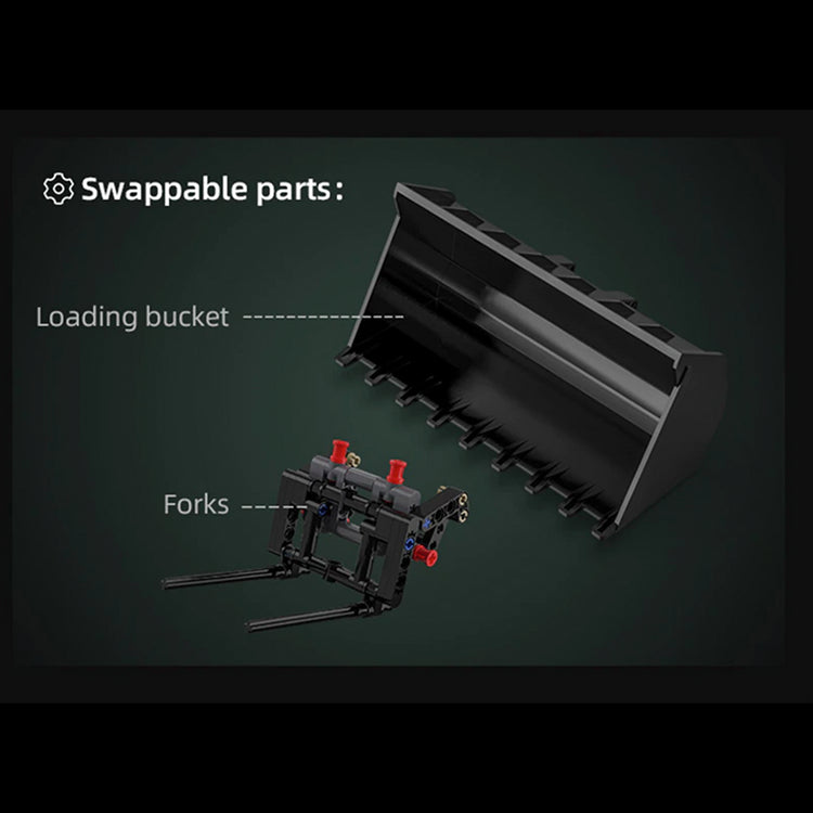 Remote Controlled Loader 1469pcs - ENBRIC