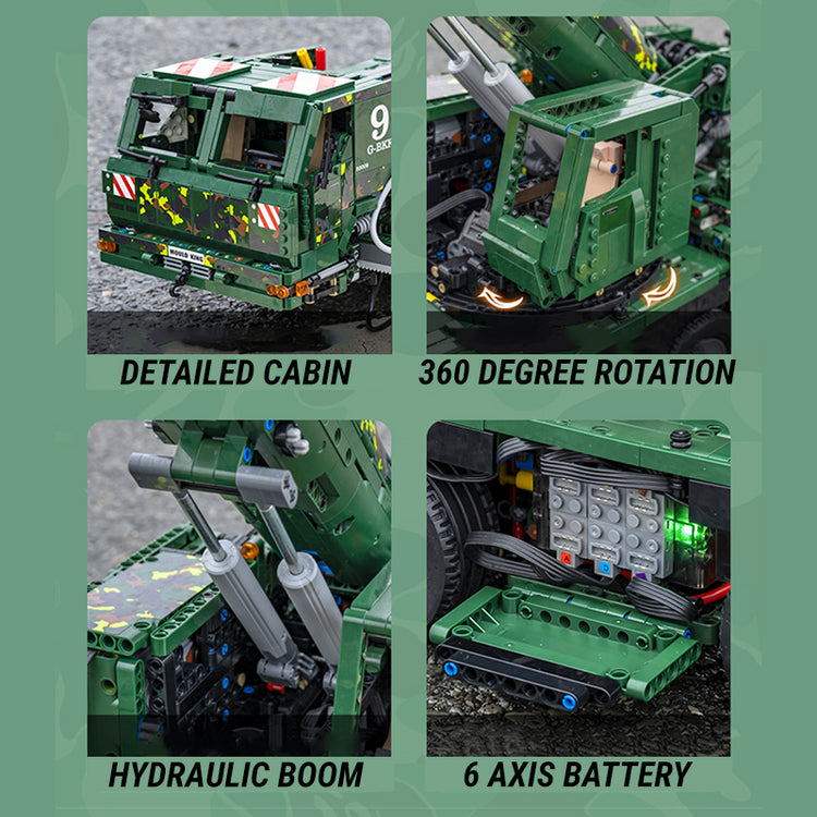 Remote Controlled Armoured Rescue Vehicle 5538pcs - ENBRIC