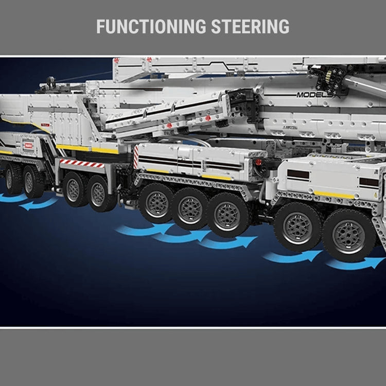 Heavy Duty Remote Controlled Crane V2 8505pcs - ENBRIC