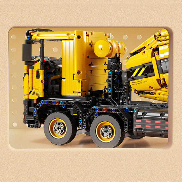 Remote Controlled Cement Mixer 3387pcs - ENBRIC