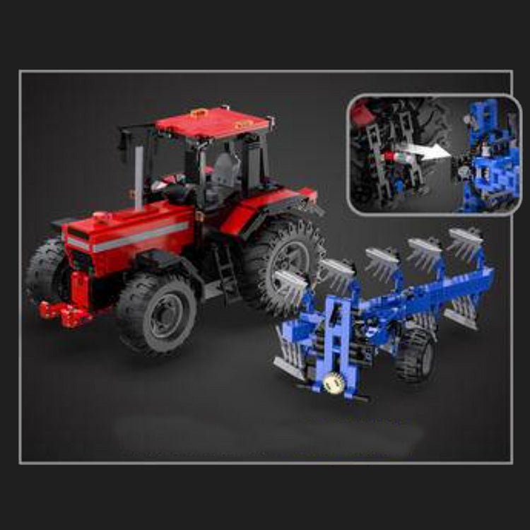 Remote Controlled Plowing Tractor 1675pcs - ENBRIC