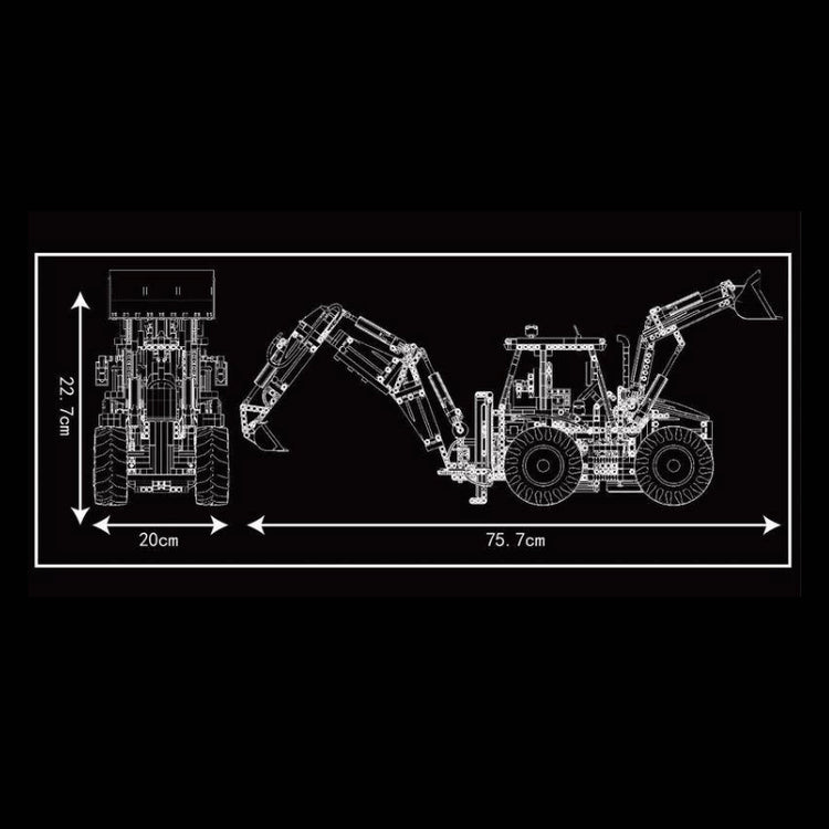 Remote Controlled Loader 2238pcs - ENBRIC