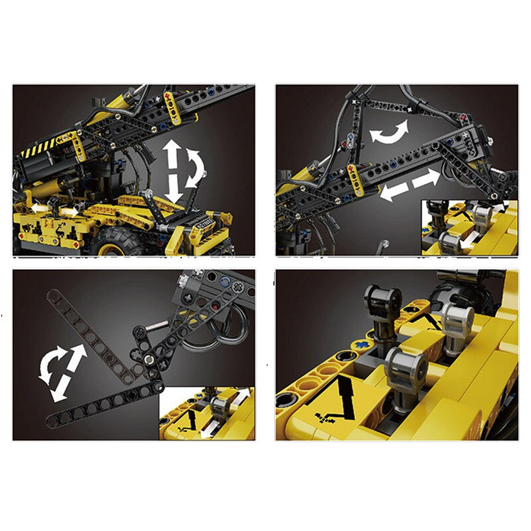 Pneumatic Forklift 802pcs - ENBRIC