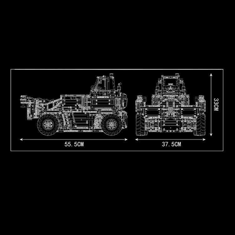 The Ultimate Container Forklift 4877pcs - ENBRIC