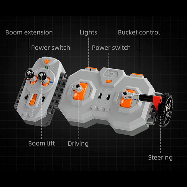 Remote Controlled Loader 1469pcs - ENBRIC