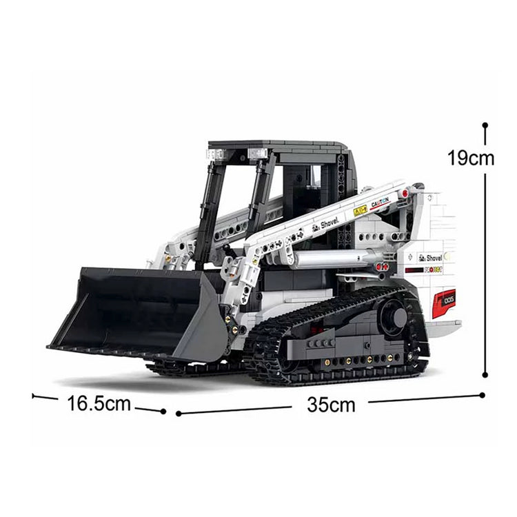 Remote Controlled Track Loader 1365pcs - ENBRIC