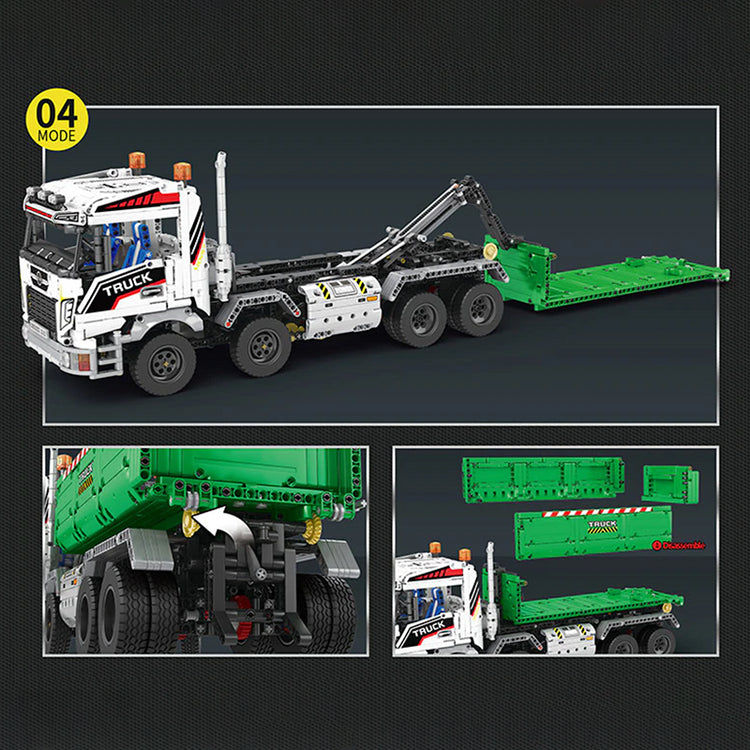 Remote Controlled Skip & Tow Truck 2949pcs - ENBRIC