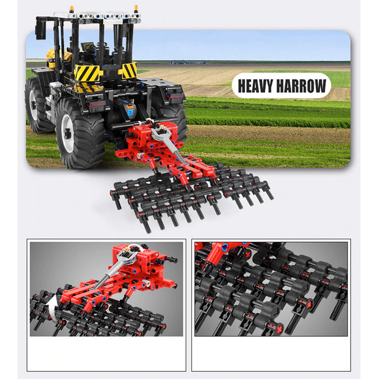 Remote Controlled Tractor 2596pcs - ENBRIC