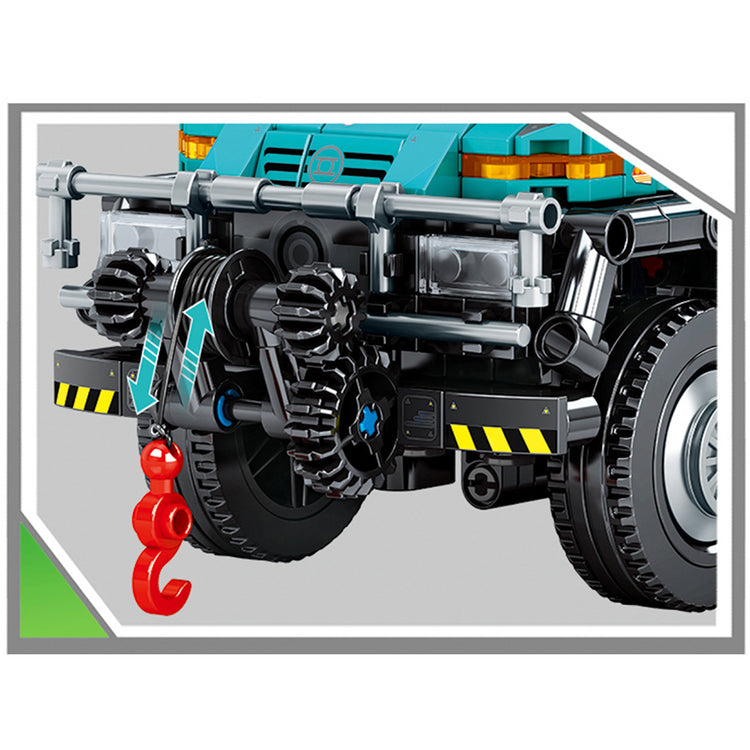 Remote Controlled Logging Unimog 909pcs - ENBRIC