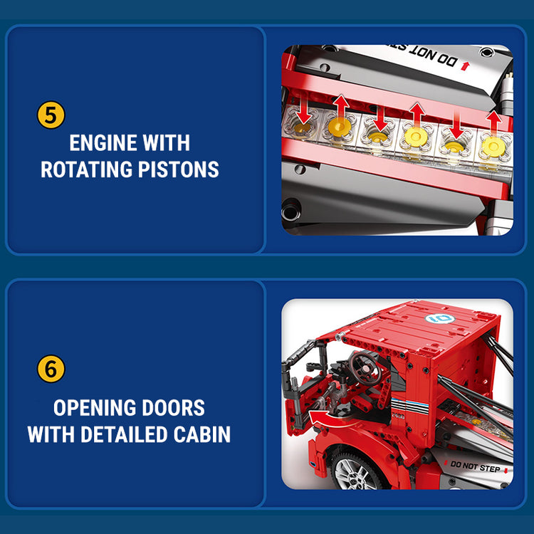 Remote Controlled Race Truck 2115pcs - ENBRIC