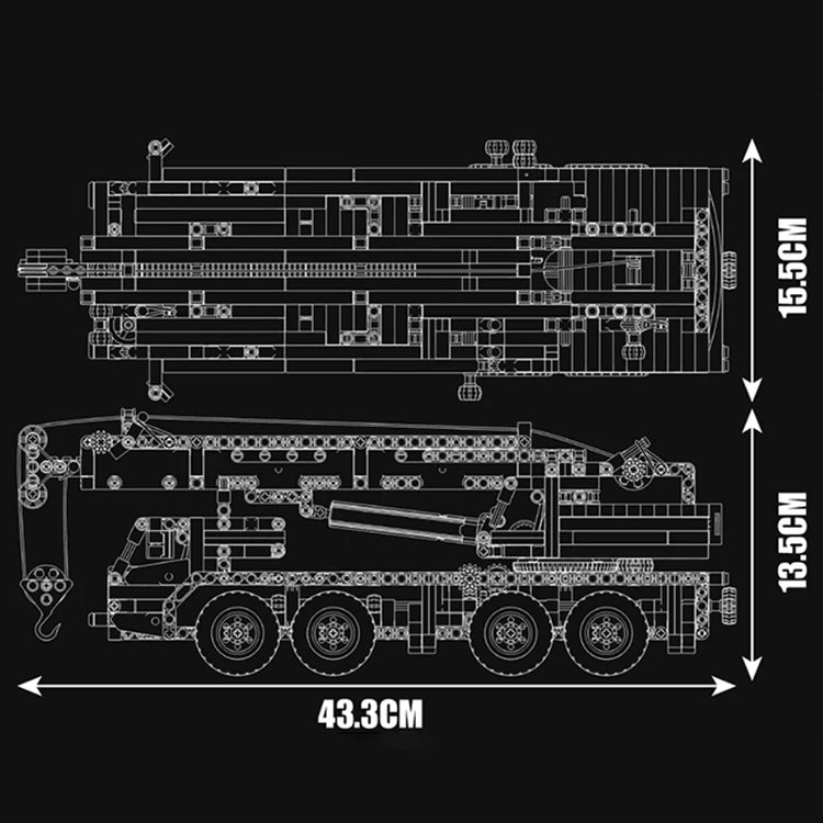 Crane 996pcs - ENBRIC