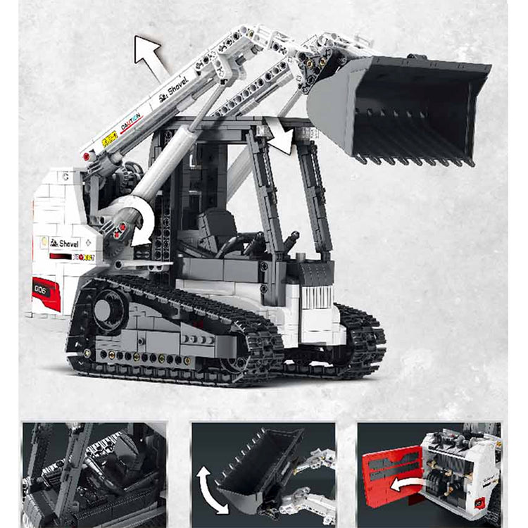 Remote Controlled Track Loader 1365pcs - ENBRIC