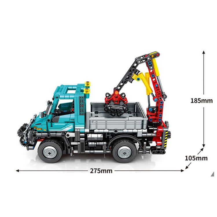 Remote Controlled Logging Unimog 909pcs - ENBRIC