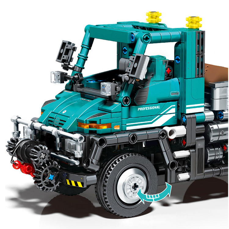 Remote Controlled Logging Unimog 909pcs - ENBRIC