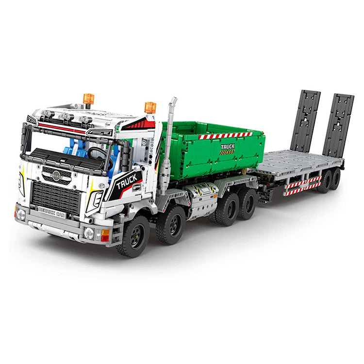 Remote Controlled Skip & Tow Truck 2949pcs - ENBRIC