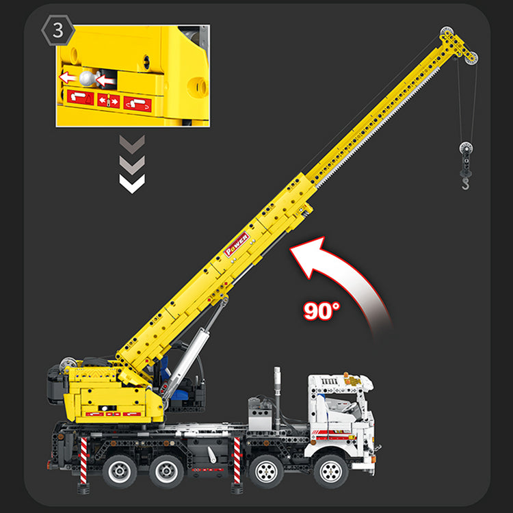 Remote Controlled Crane Truck 2205pcs - ENBRIC