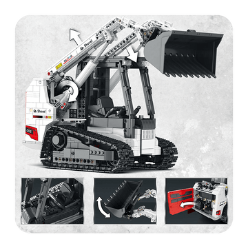 Remote Controlled Track Loader 1365pcs - ENBRIC