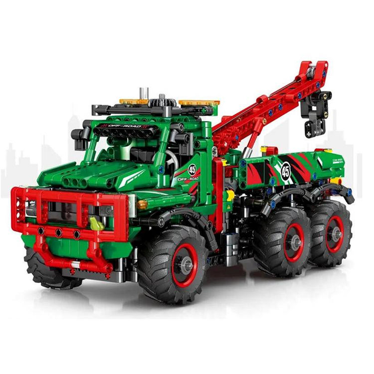 Remote Controlled All Terrain Tow Truck 1134pcs - ENBRIC