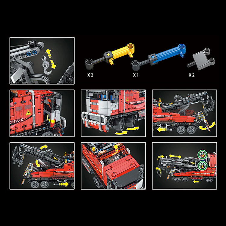 Remote Controlled Tow Truck 1497pcs - ENBRIC
