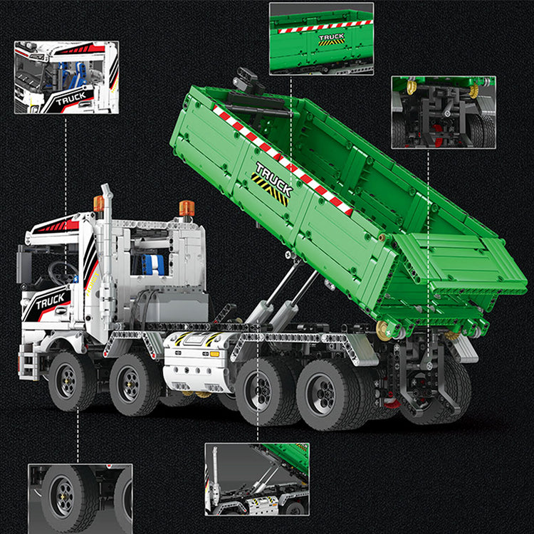 Remote Controlled Skip & Tow Truck 2949pcs - ENBRIC
