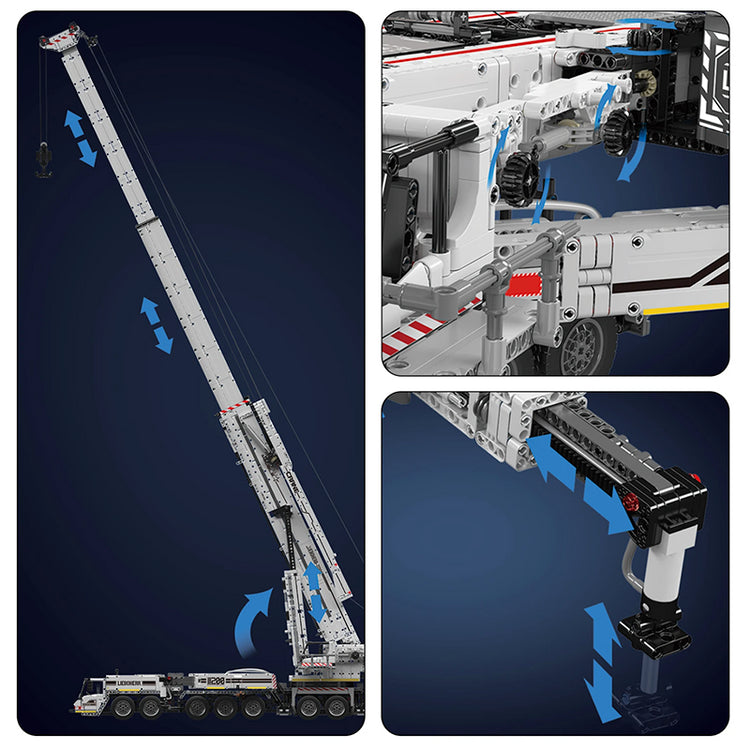 Heavy Duty Remote Controlled Crane V2 8505pcs - ENBRIC