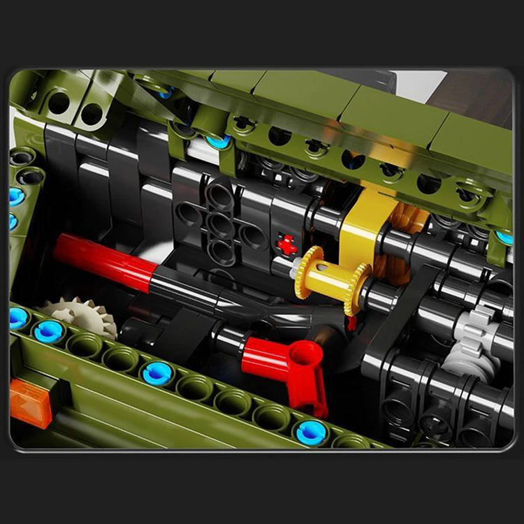 Armoured Military Ambulance 3849pcs - ENBRIC