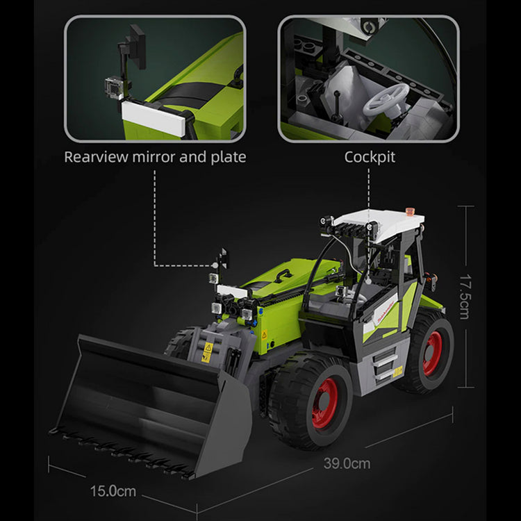 Remote Controlled Loader 1469pcs - ENBRIC