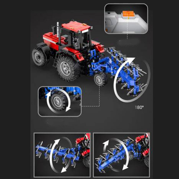 Remote Controlled Plowing Tractor 1675pcs - ENBRIC