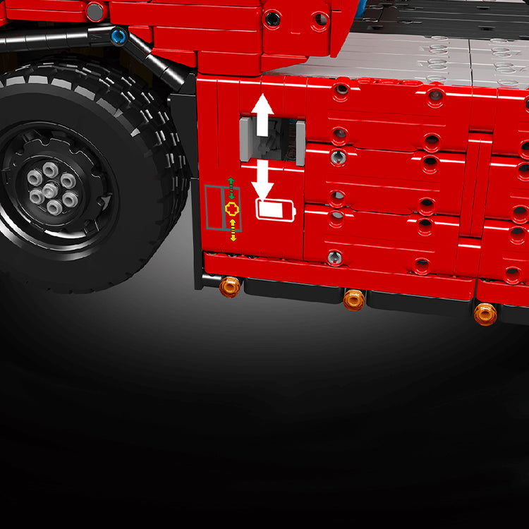 Remote Controlled Truck With Trailer 8006pcs - ENBRIC