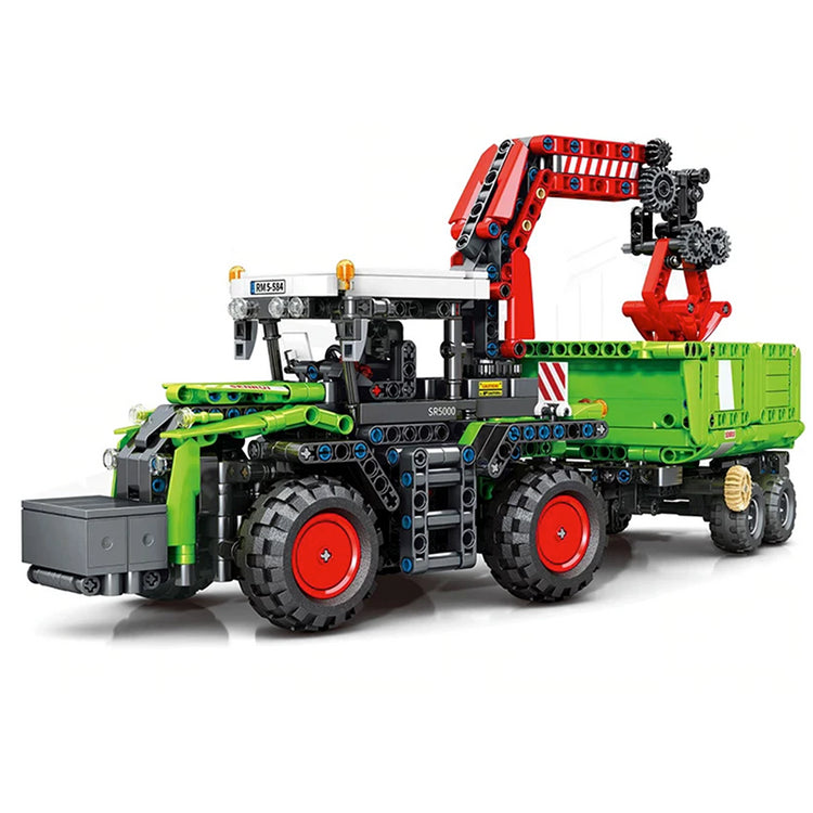 Remote Controlled Harvesting Tractor 1480pcs - ENBRIC