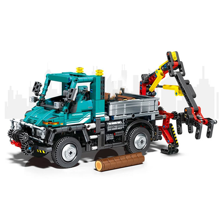Remote Controlled Logging Unimog 909pcs - ENBRIC