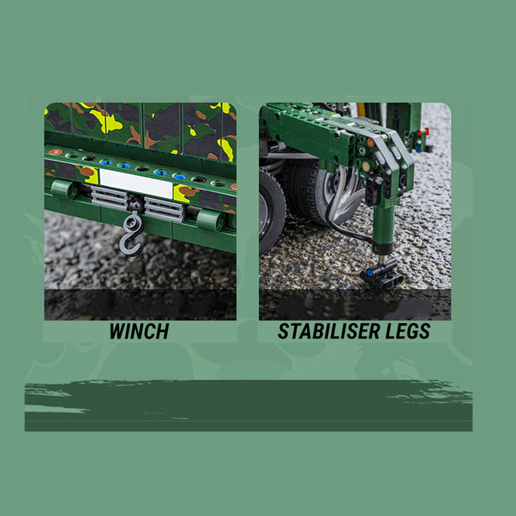 Remote Controlled Armoured Rescue Vehicle 5538pcs - ENBRIC