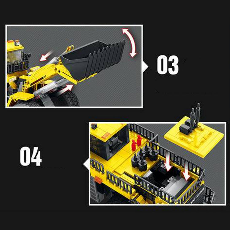 Remote Controlled Loader 1875pcs - ENBRIC