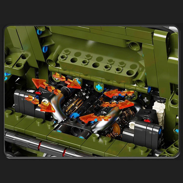 Armoured Military Ambulance 3849pcs - ENBRIC