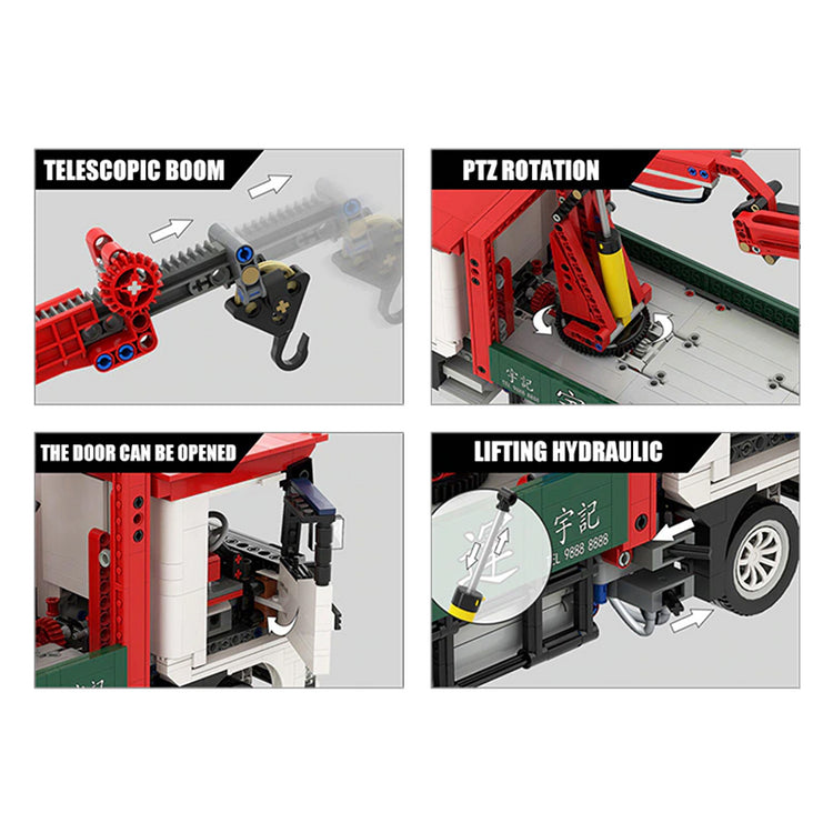 Remote Controlled Crane Truck 1476pcs - ENBRIC