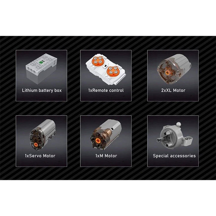 Remote Controlled 3 Way Dump Truck 3205pcs - ENBRIC