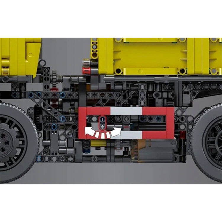Remote Controlled 3 Way Dump Truck 3205pcs - ENBRIC