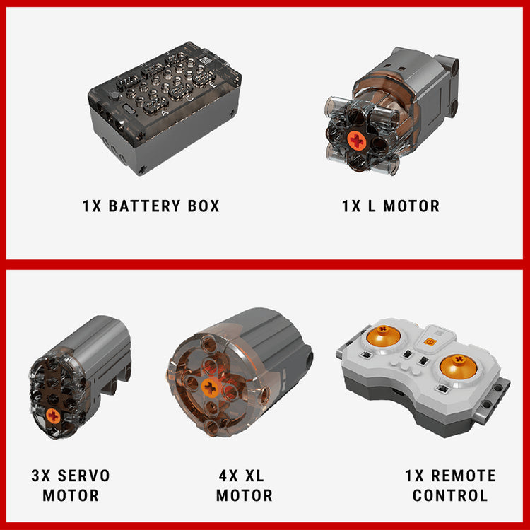 Remote Controlled Truck With Trailer 8006pcs - ENBRIC